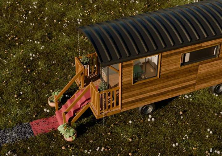 Creaventure tiny roulotte esthétique Clermont-Ferrand