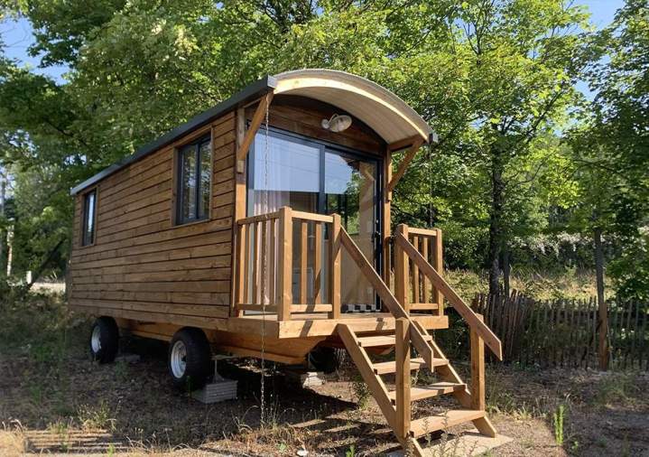 Creaventure tiny house montée sur roues Clermont-Ferrand