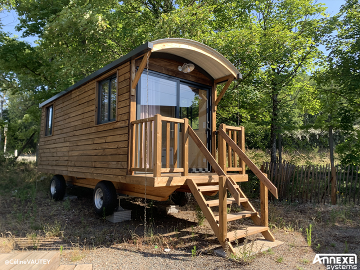 Creaventure tiny house montée sur roues Clermont-Ferrand