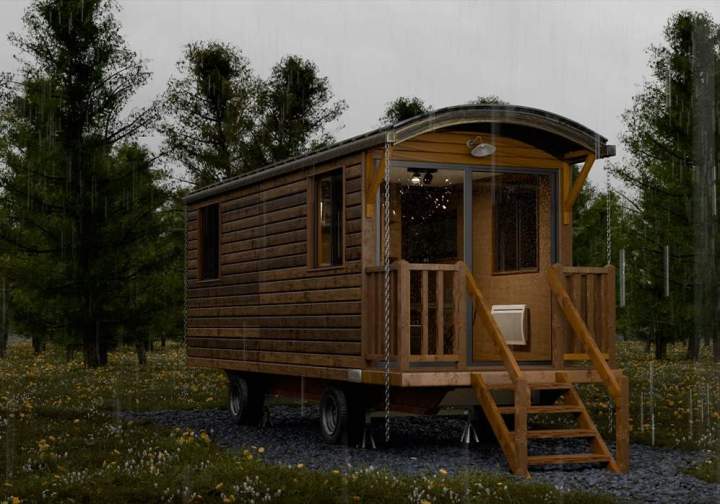 Creaventure tiny roulotte confortable Clermont-Ferrand