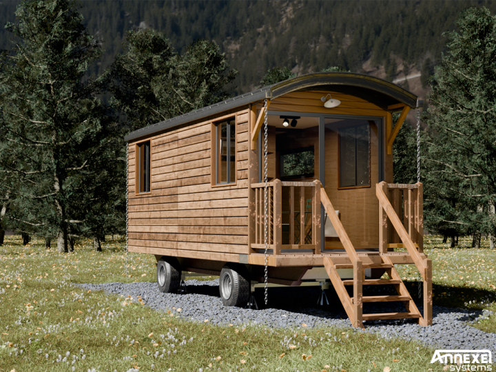 Creaventure tiny house sur roues Clermont-Ferrand