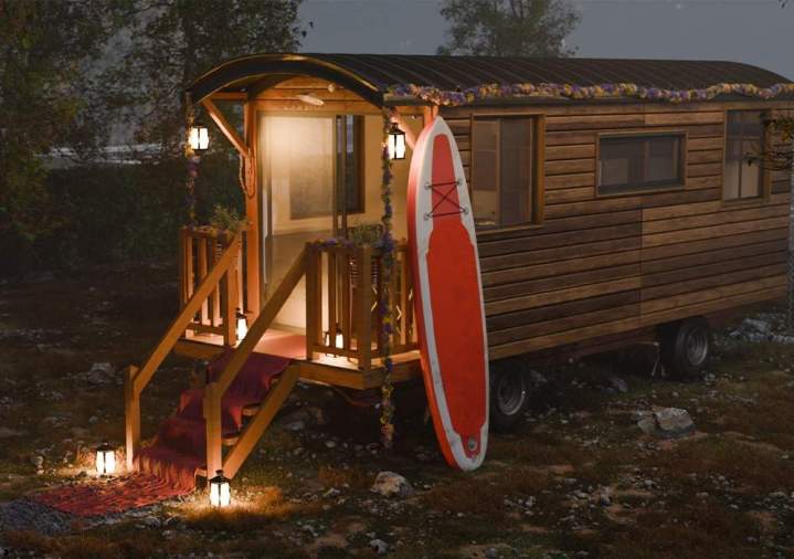 Creaventure tiny roulotte convivial Clermont-Ferrand