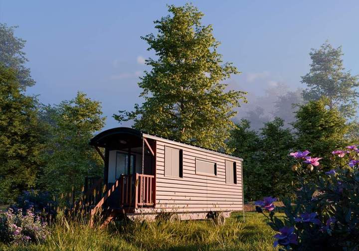 Creaventure tiny roulotte charmante Clermont-Ferrand