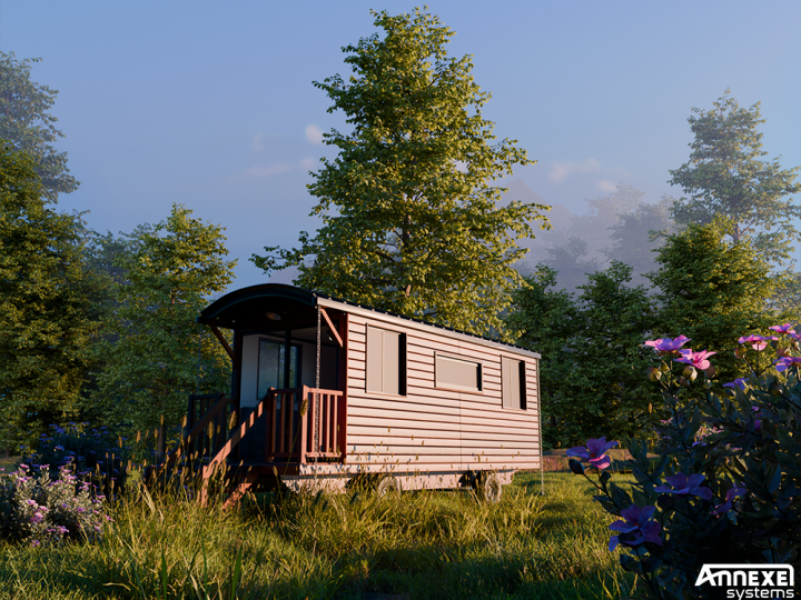 Creaventure tiny roulotte charmante Clermont-Ferrand