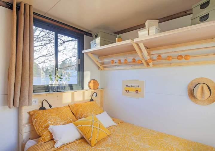 Creaventure chambre tiny roulotte Clermont-Ferrand