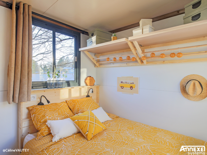 Creaventure chambre tiny roulotte Clermont-Ferrand