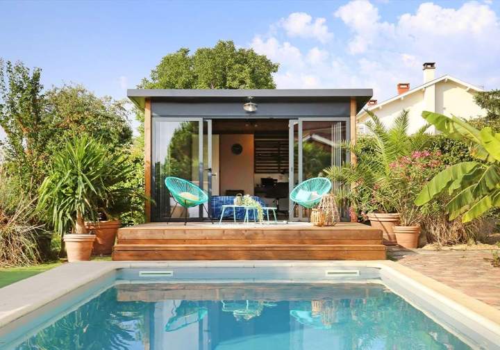 Creavie modèle de pool house Clermont-Ferrand