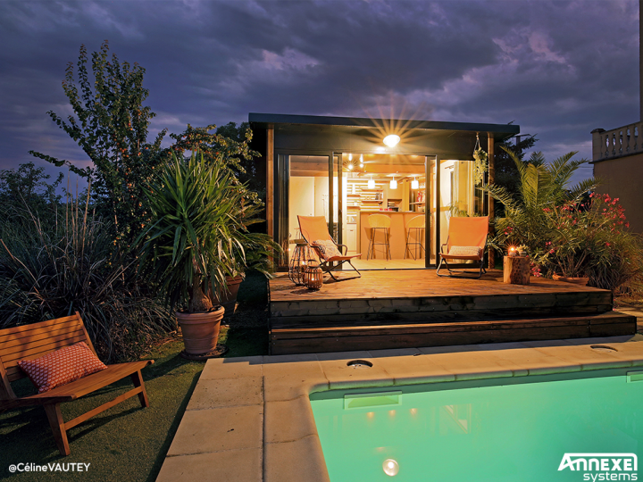 Creavie Pool house Clermont-Ferrand