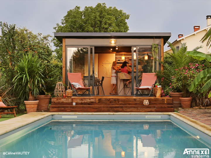 Creavie pool house sur mesure Clermont-Ferrand