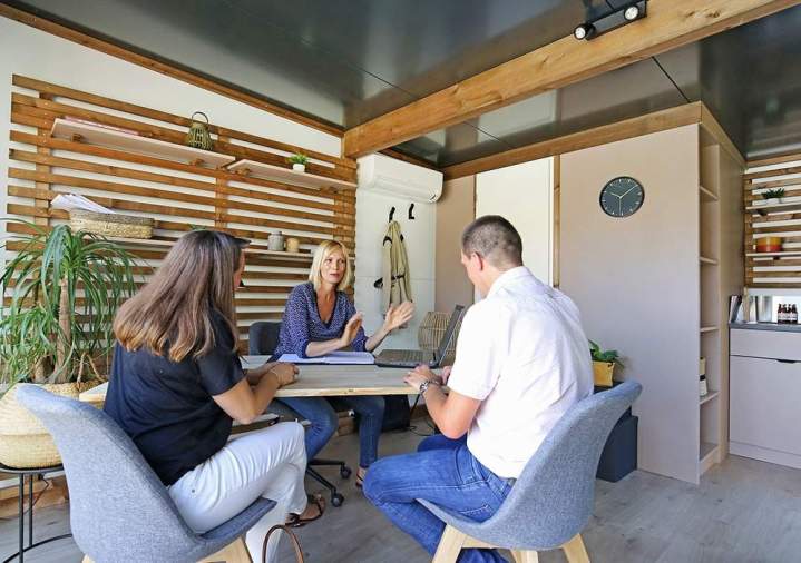 Creavie bureau modulaire Clermont-Ferrand