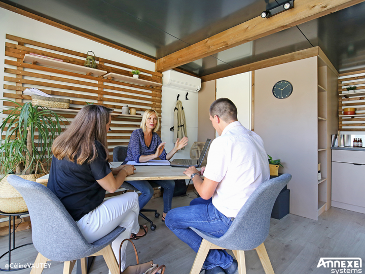 Creavie bureau modulaire Clermont-Ferrand