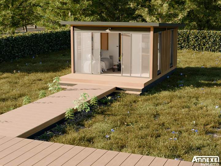 Studio de jardin simple et pratique Clermont-Ferrand